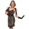 Leg Avenue Speakeasy Flapper 1920's Dress Gatsby Costume Womens