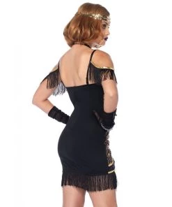 Leg Avenue Speakeasy Flapper 1920's Dress Gatsby Costume Womens