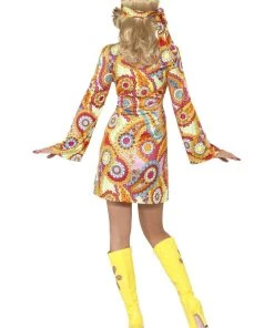 Smiffy's Hippie Chick 1960s Womens Costume