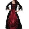 In Character Vampiress Gothic Adult Costume Hire Womens 1 In Character Vampiress Gothic Adult Costume Hire Womens