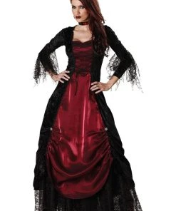 In Character Vampiress Gothic Adult Costume Hire Womens