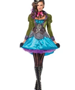 Leg Avenue Mad Hatter Deluxe Women's Costume For Sale Womens