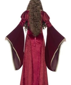 Smiffy's Queen Medieval Women's Deluxe Costume Renaissance Fancy Dress
