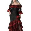 In Character Senora Womens Plus Size Hire Costume