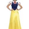 Smiffy's Snow White Fairy-tale Long Princess Fancy Dress Costume Womens