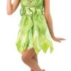 Rubie's Tinkerbell Disney Fairy Fancy Dress Ladies Peter Pan Costume With Wings Womens 2 Rubie's Tinkerbell Disney Fairy Fancy Dress Ladies Peter Pan Costume With Wings Womens