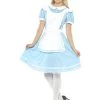 Smiffy's Alice Wonderland Princess Womens Costume Fancy Dress