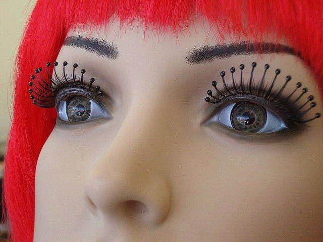 Carnival Products Droplets Black False Eyelashes Black Womens 3 Carnival Products Droplets Black False Eyelashes Black Womens