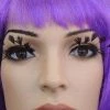 Carnival Products Feather Tips False Eyelashes Black Womens