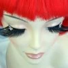 Carnival Products Crystals False Extra Long Eyelashes Black Womens