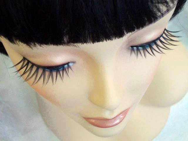 Carnival Products Womens Eyelashes Zig Zag Black 3 Carnival Products Womens Eyelashes Zig Zag Black