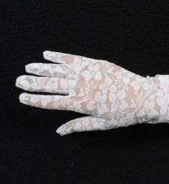 Interalia Lace Short 80's Costume Gloves Womens