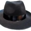 Sweidas Gangster 1920's Costume Hat With Black Band Mens