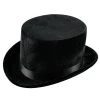 Tomfoolery Mens Top Hat Black Velvet Costume Hat