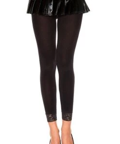 Music Legs Footless Tights Ladies Stockings 80s Fluro Dance Costume Pantyhose Womens