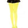 Music Legs Tights Opaque Coloured Regular Size Pantyhose Fancy Dress