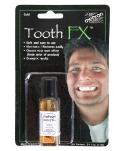 Gold Mehron Tooth FX