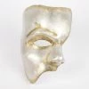 Carta Alta Phantom Of The Opera Venetian Mask Silver Masquerade Mens