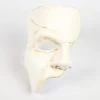 Carta Alta Phantom Of The Opera Venetian Mask White Masquerade 1 Carta Alta Phantom Of The Opera Venetian Mask White Masquerade