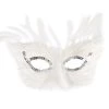 Tomfoolery Womens Inca Feather Eye Masks Women Masquerade Mask