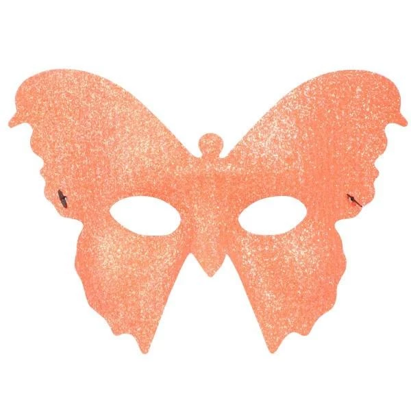 Tomfoolery Womens Butterfly Bright Orange Masquerade Mask 3 Tomfoolery Womens Butterfly Bright Orange Masquerade Mask