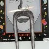 Interalia Mens Chinese Moustache Grey