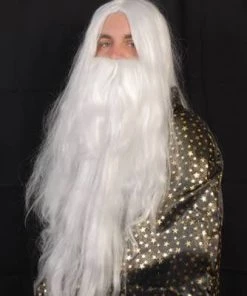 Interalia Buy Costumes Wizard Wig And Beard Set