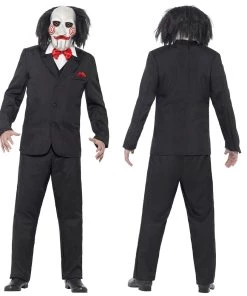 Smiffy's Saw Jigsaw Puppet Adult Halloween Costume Mens Licensed Fancy Dress 9 Smiffy's Saw Jigsaw Puppet Adult Halloween Costume Mens Licensed Fancy Dress
