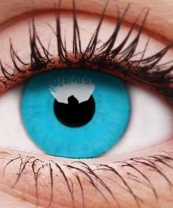 ColourVue Buy Costumes Sky Blue Coloured Contact Lenses