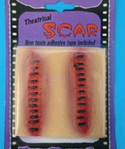 Carnival Products Stitches Latex 3D Scars