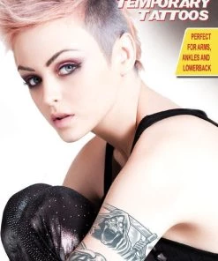 Tinsley Transfers Reaper - Body Band - Temporary Tattoo Womens