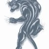 Interalia Panther Temporary Prison Tattoo