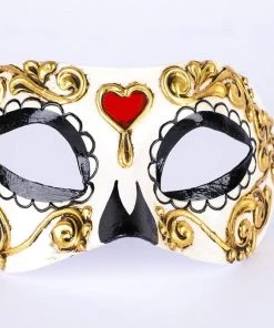 Carta Alta Womens Day Of The Dead Women's Mask Beautiful Death Masquerade