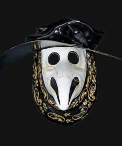 Carta Alta Mens Plague Doctor Mask Venetian Dottore Delle Peste Masquerade