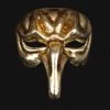 Carta Alta Pulcinella Men's Venetian Mask Authentic Naso Gold Masquerade Mens 1 Carta Alta Pulcinella Men's Venetian Mask Authentic Naso Gold Masquerade Mens