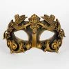Carta Alta Griffin Mask Bronze Venetian Baroque Male Masquerade Mens