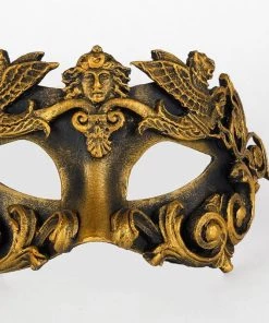Carta Alta Griffin Mask Bronze Venetian Baroque Male Masquerade Mens 7 Carta Alta Griffin Mask Bronze Venetian Baroque Male Masquerade Mens