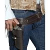 Smiffy's Western Single Gun Holster And Belt Fancy Dress Costume Accessory