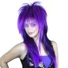 Carnival Products Womens Cindy Lauper 80s Spiky Layered Wig Purple Costume Wig