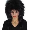 Carnival Products Womens Elvira Black 80's Wig Spiky Layered Party Costume Halloween Mullet