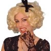 Carnival Products Womens Madonna Blonde Costume Wig 1980's Pop Star Fancy Dress