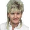 Carnival Products Mens Bogan Dirty Blonde Mullet Wig 80s Dress Up