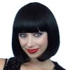 Carnival Products Edna Bob Wig Classic 1920's Fancy Dress Hair Black & Blonde Womens